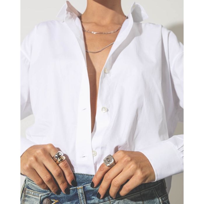 Tom Wood Bague Ice – Silver