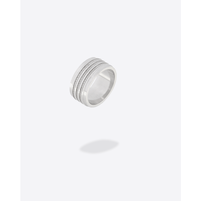 Mikuta Bague tressée Argent 
