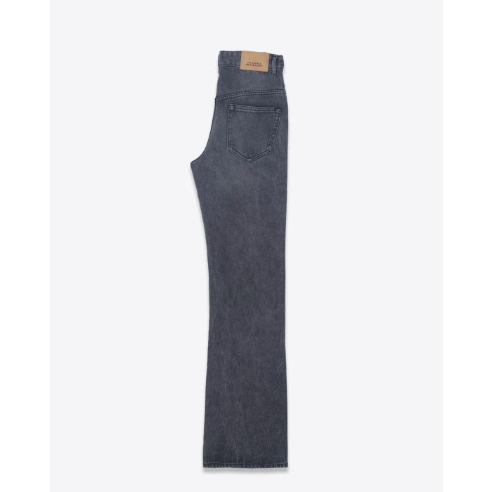 Isabel Marant Etoile Pantalon Belvira Gris Clair
