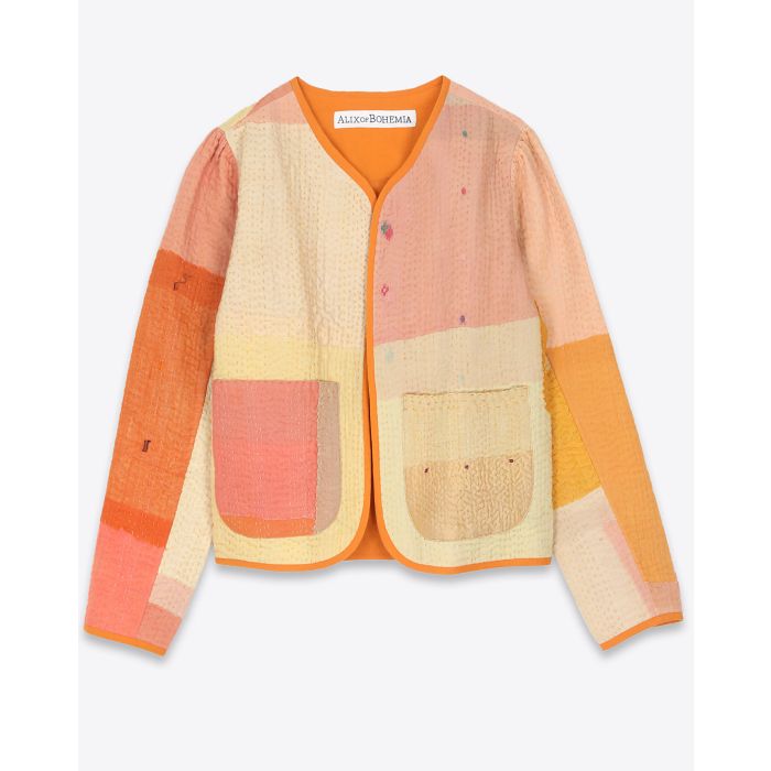 Veste Alix Of Bohemia Billie Sunset Kantha Orange