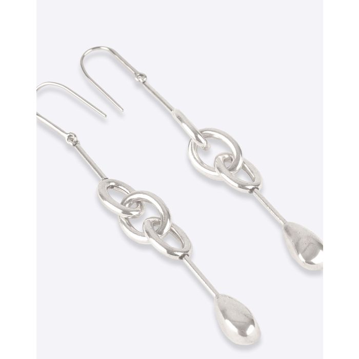 Boucles d'Oreilles pendantes Delight Isabel Marant en métal argenté.