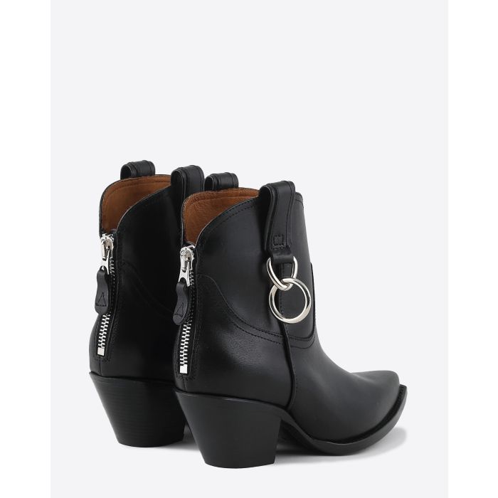  Boots Cowboy W/Ring Noire R13 Denim