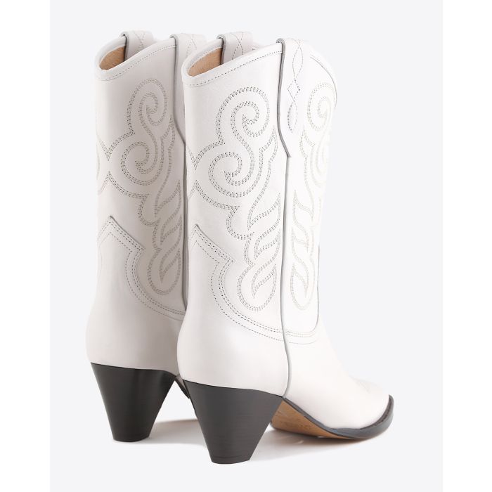Isabel Marant bottes blanches Luliette 