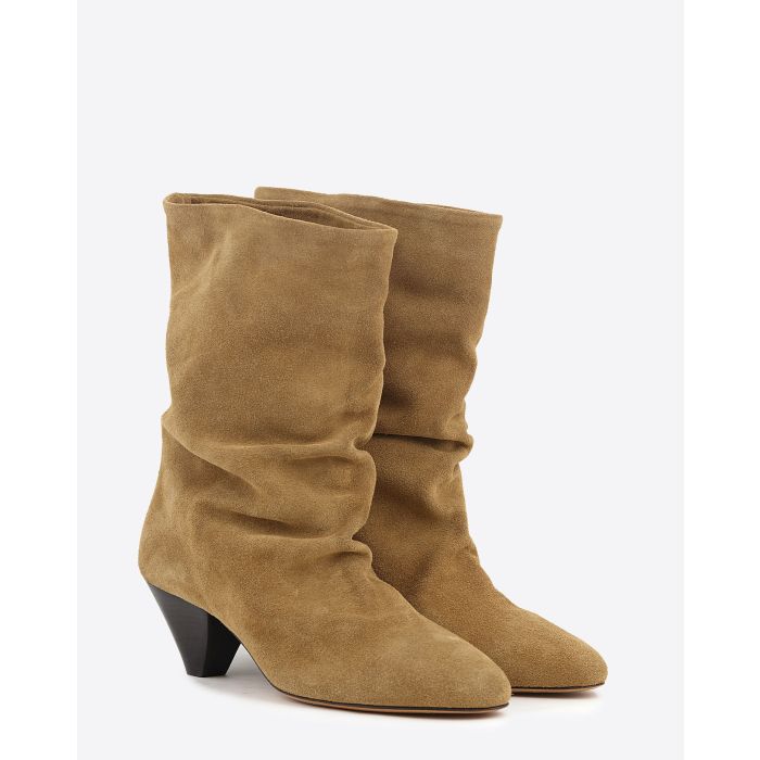 Isabel Marant Chaussures Boots Reachi Taupe