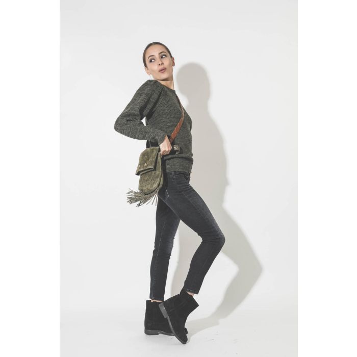 Bottes Isabel Marant Etoile Susee noires 