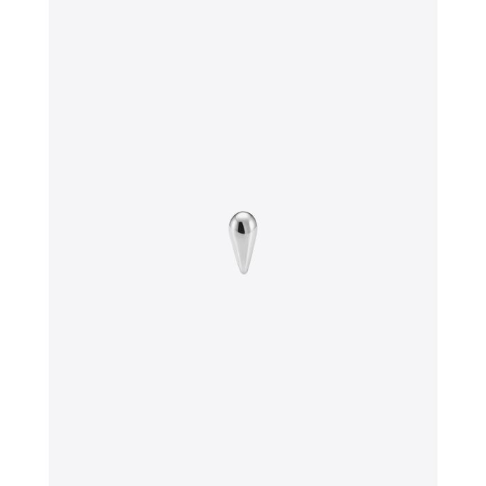 Boucle d'oreille Xberg Maria Black en argent. 
