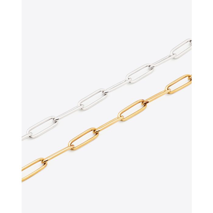 Tom Wood Box Chain 62 cm - Silver