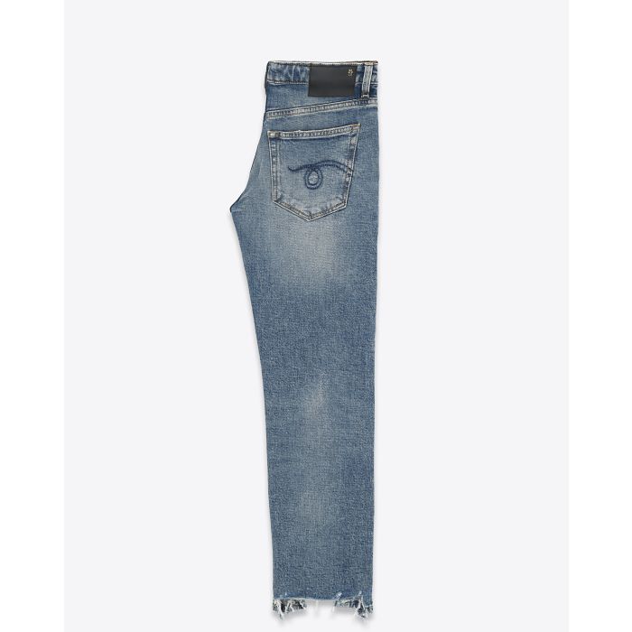Jeans Boy Straight With Rips R13 Denim 