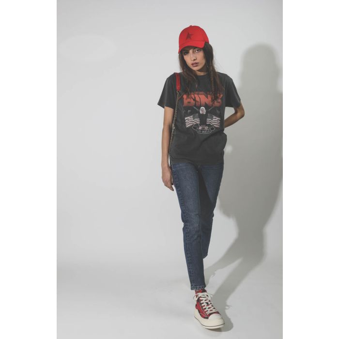 Casquette Baseball Golden Goose rouge. 