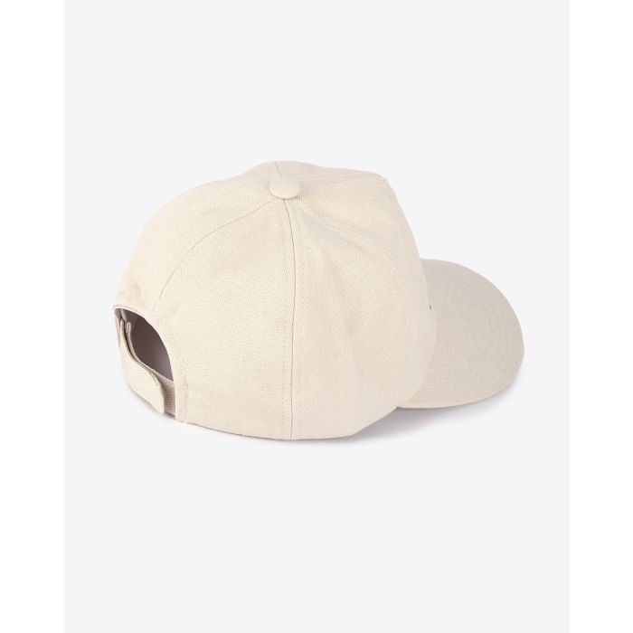 Isabel Marant Casquette Tyron Logo Noir Ecru