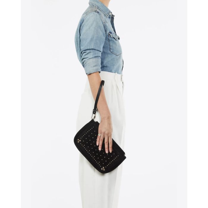 Pochette Jérôme Dreyfuss Clap L Taos Silver