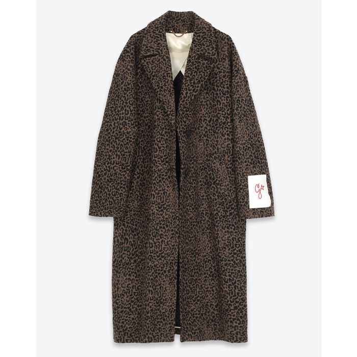 Manteau Golden Goose Cocoon Jacquard imprimé 