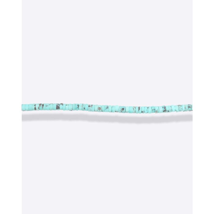 Collier  Heishi Pueblo 2 Turquoises Harpo