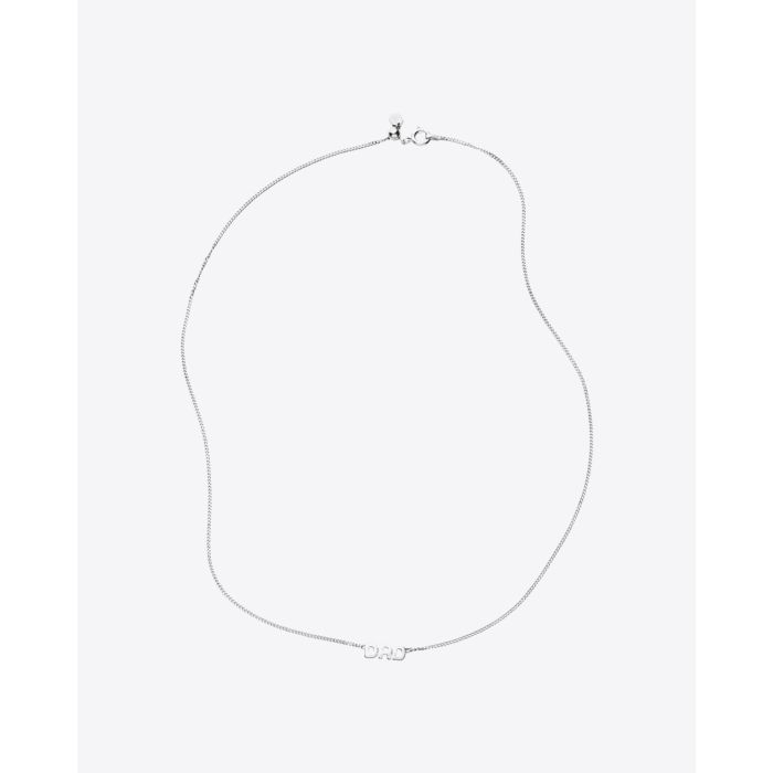 Collier Dad Maria Black en argent. 