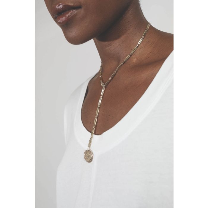 Pascale Monvoisin Initiale N°2 Collier - Or Jaune et
Diamants