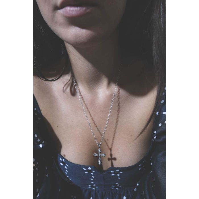 De Jaegher Chaine Argent Maille Torsadée 55 cm  
