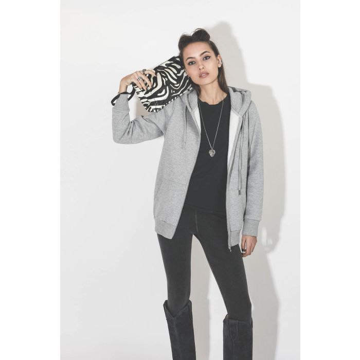 Jérôme Dreyfuss Pochette Clap L – Cuir Velours Zèbre