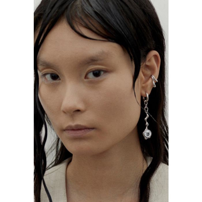 Bijoux d'oreille River Maria Black en argent 