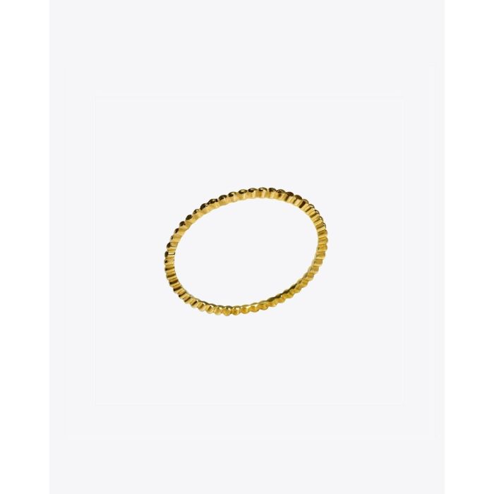 Feidt Bague Milgrain – Or Jaune 9k