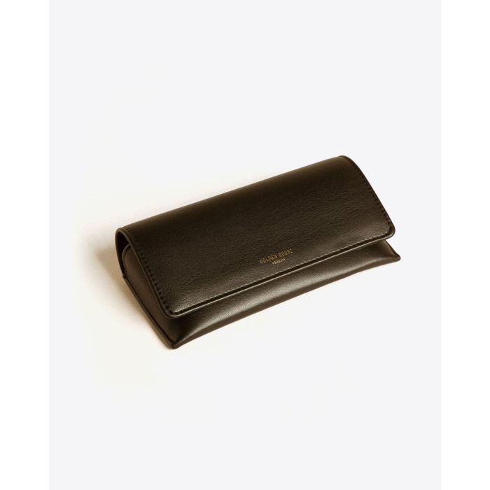 Pochette de lunettes de soleil aviateur Roger Golden Goose. 