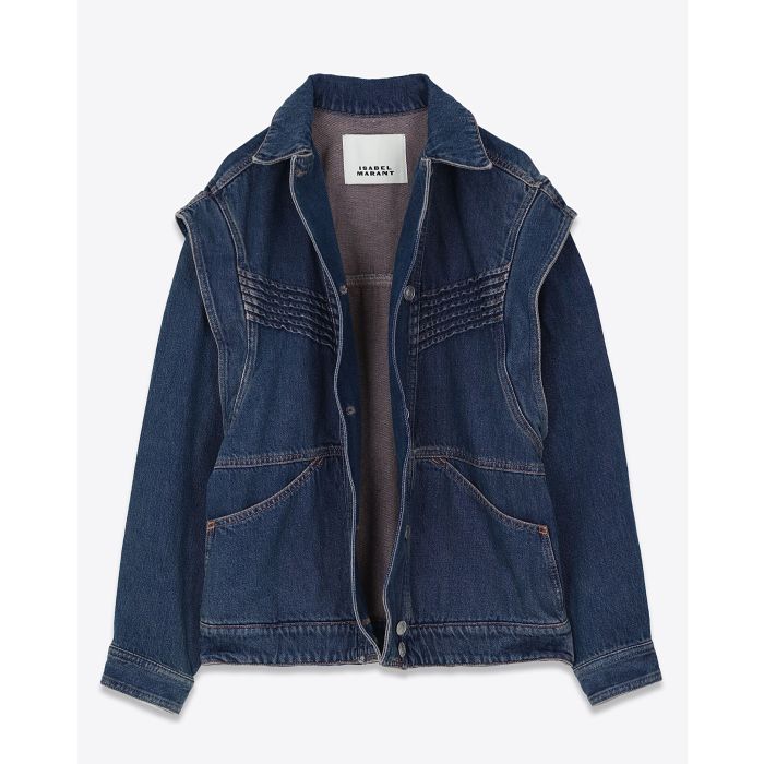Isabel Marant Etoile Veste Harmon Bleu Délavé
