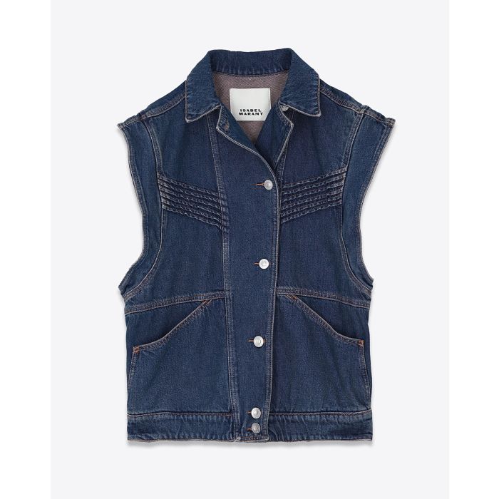 Isabel Marant Etoile Veste Harmon Bleu Délavé