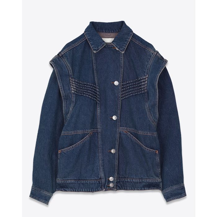 Isabel Marant Etoile Veste Harmon Bleu Délavé