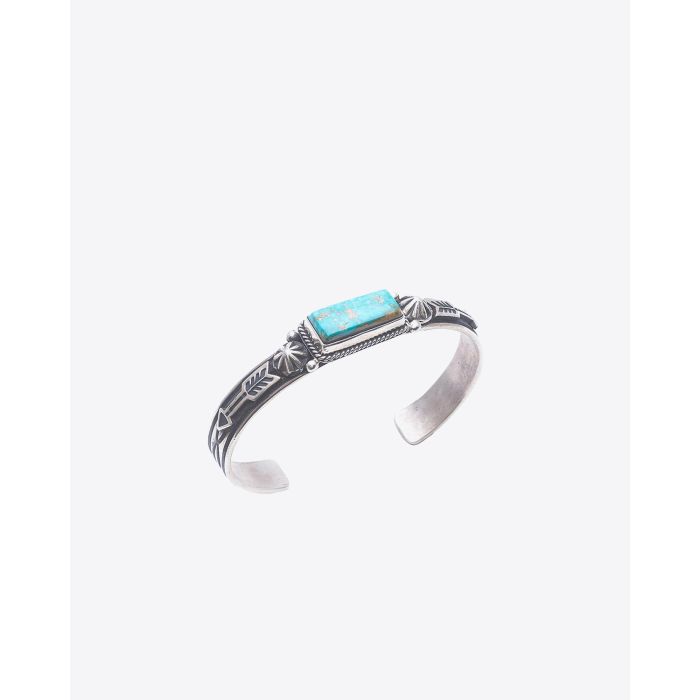 Harpo Bracelet Argent 6mm & Turquoise - BRAT3-2  