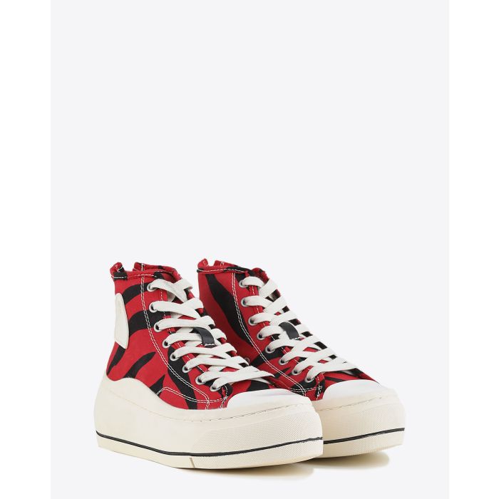 Sneakers plateforme High Top R13 Denim