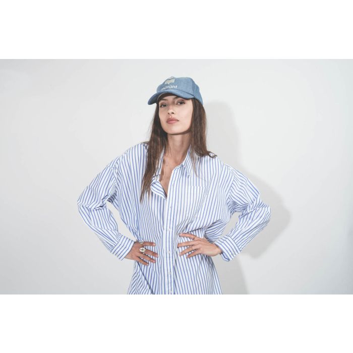 Isabel Marant Etoile Casquette TYRON – Light Blue