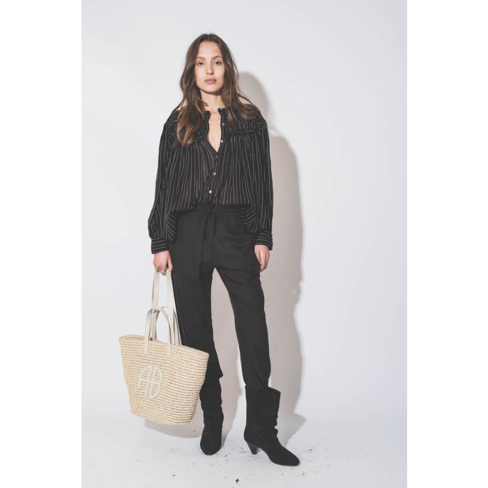 Isabel Marant Etoile Pantalon Berati Noir