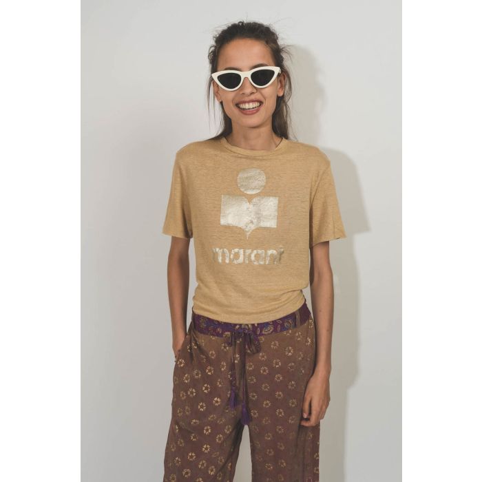 Isabel Marant Etoile Tee-Shirt Zewel Sahara Gold