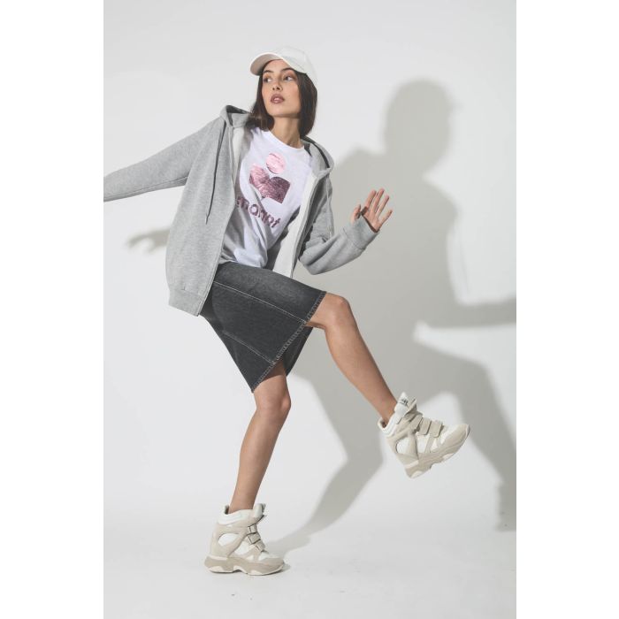 Isabel Marant Etoile Jupe FIALI - Grey  