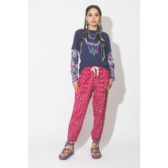 Isabel Marant Etoile Pantalon LAGAN - Fuschia