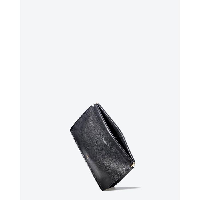 Jérôme Dreyfuss Accessoires Collection Clic Clac L - Goatskin Noir  