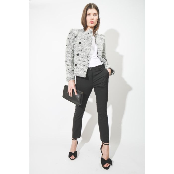 Jérôme Dreyfuss Accessoires Collection Clic Clac L - Goatskin Noir  