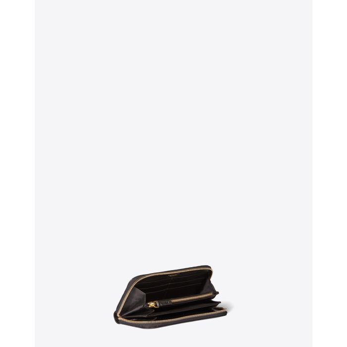 Jérôme Dreyfuss Portefeuille Malcom – Cuir Vachette Croco Noir