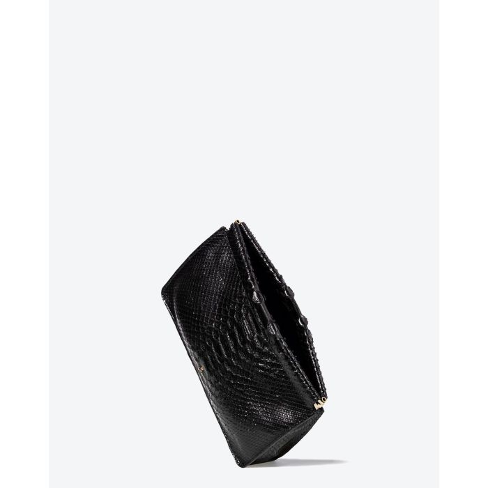 Jérôme Dreyfuss Accessoires Pré-Collection Clic Clac L - Python Noir  