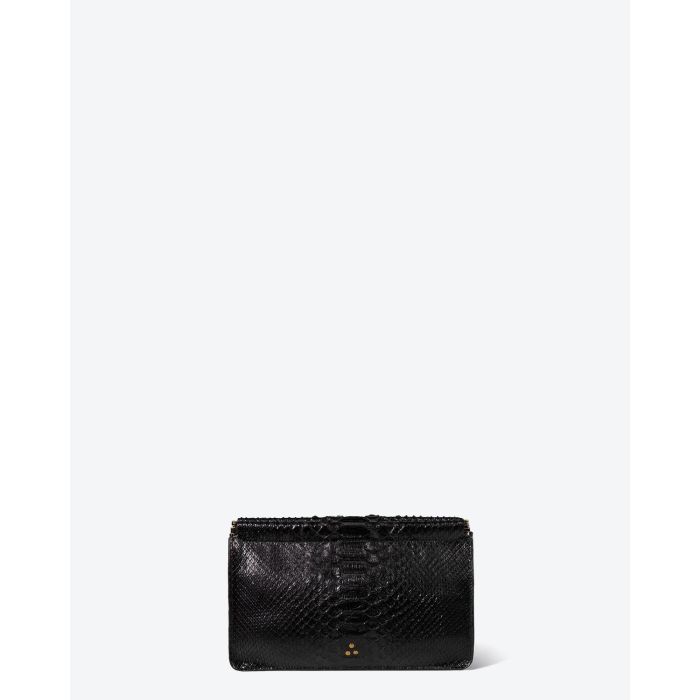 Jérôme Dreyfuss Accessoires Pré-Collection Clic Clac L - Python Noir  