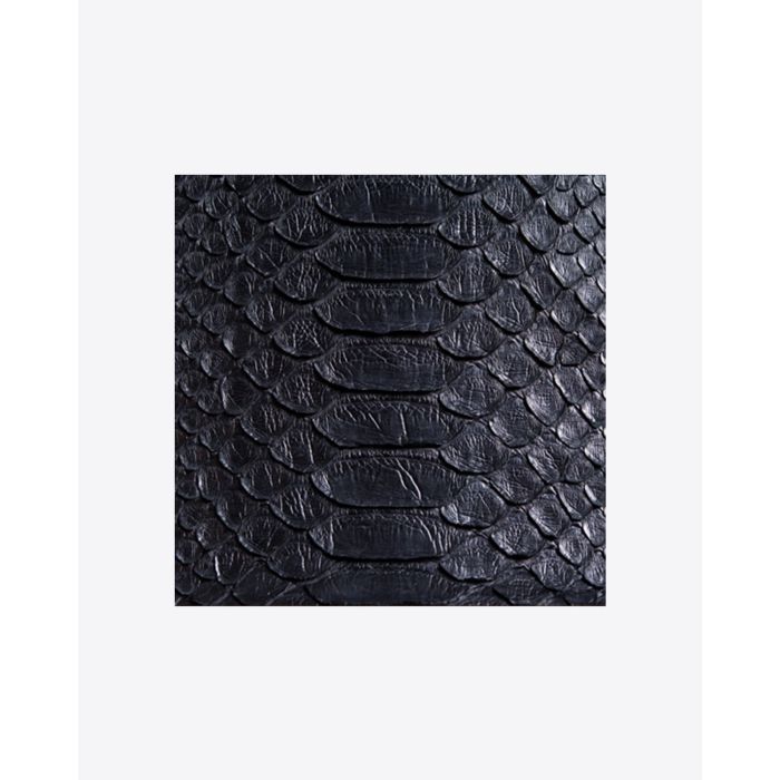 Jérôme Dreyfuss Pré-Collection Sac Georges L - Python Noir   