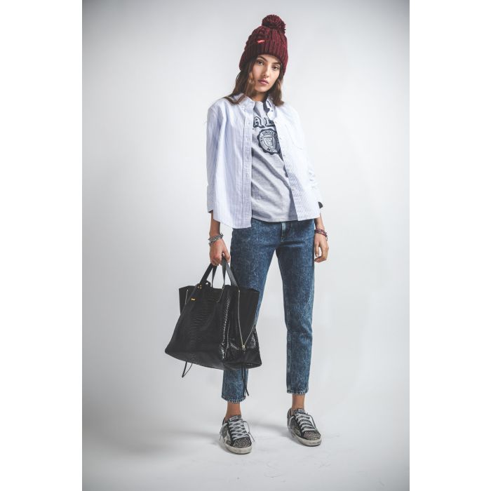Jérôme Dreyfuss Pré-Collection Sac Georges L - Python Noir   