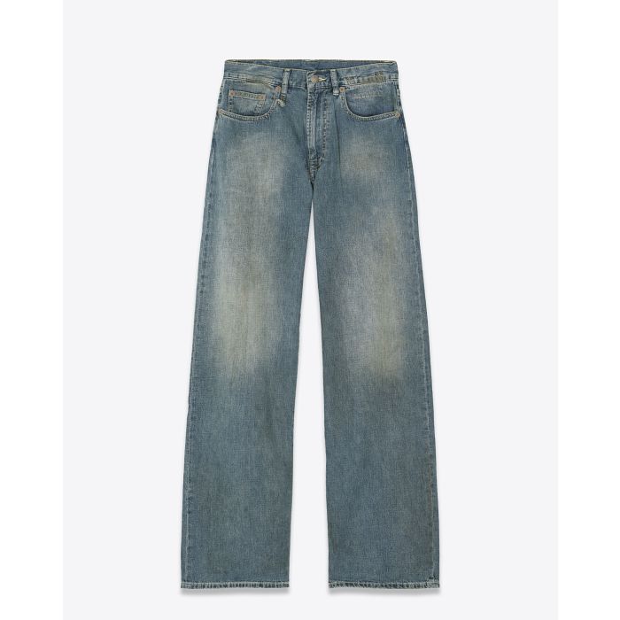 R13 Jean D'Arcy Loose Wilton Indigo 