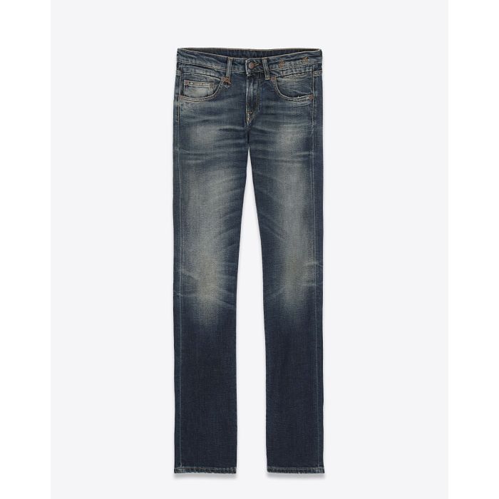 Jean Tobi Slim en toile denim bleue R13 Denim 