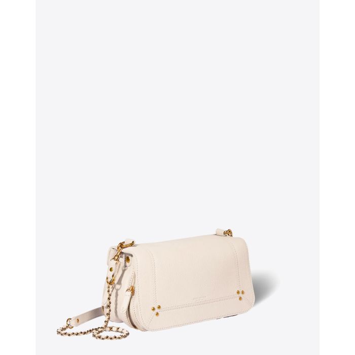 Jérôme Dreyfuss Sac Bobi Chèvre Ecru Grainé 