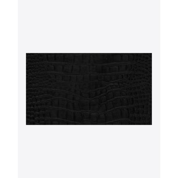 Jérôme Dreyfuss Etui Mobile – Cuir Vachette Croco Noir
