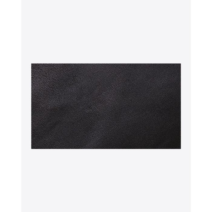 Matière cuir chèvre noir grainé Jérôme Dreyfuss.