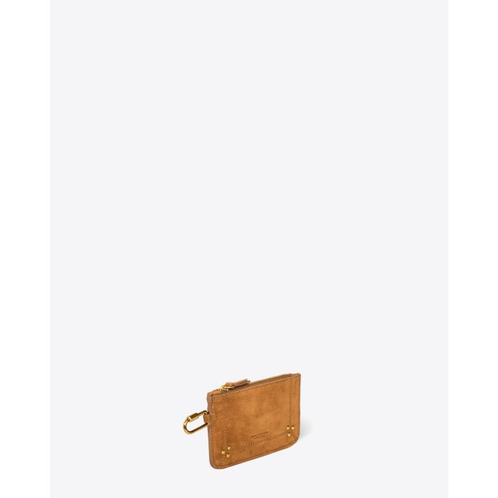 Pochette Popoche XS en cuir Tabac Jérôme Dreyfuss 
