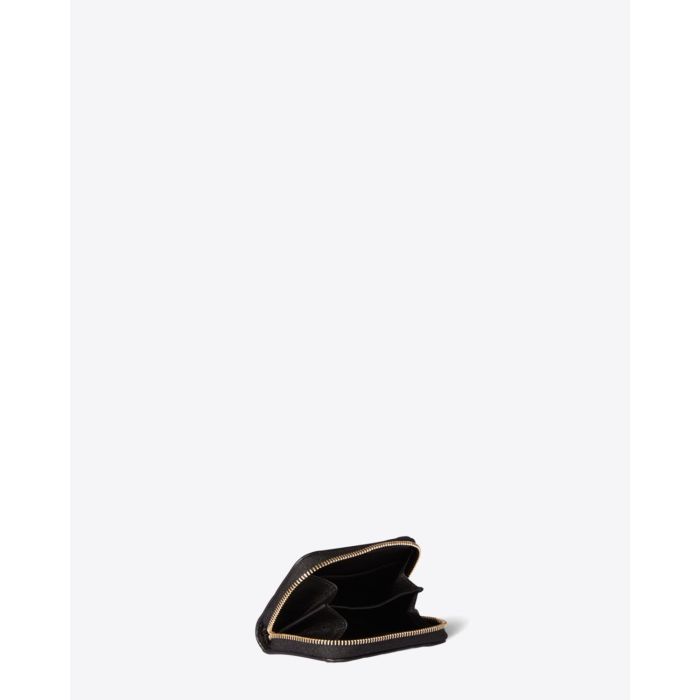 Portefeuille Henri Jérôme Dreyfuss en cuir croco noir. 