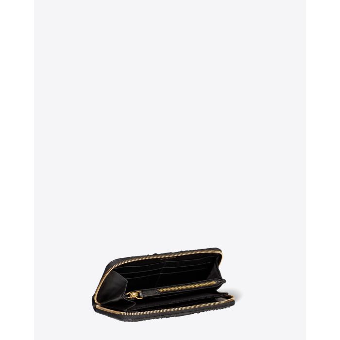 Portefeuille Malcom Jérôme Dreyfuss en Cuir Python Noir