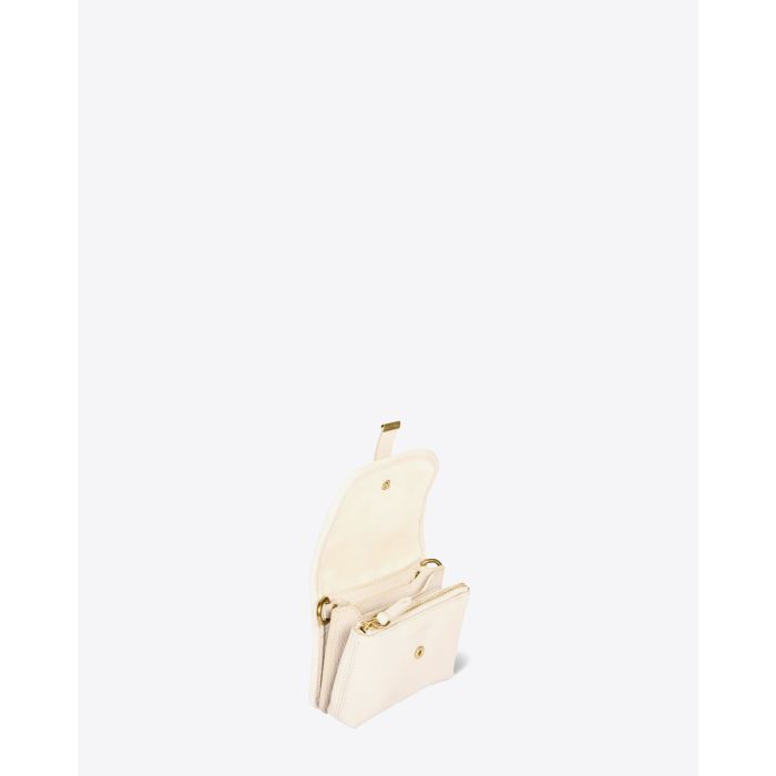 Jérôme Dreyfuss Accessoires Stan PM Chèvre Ecru Grainé